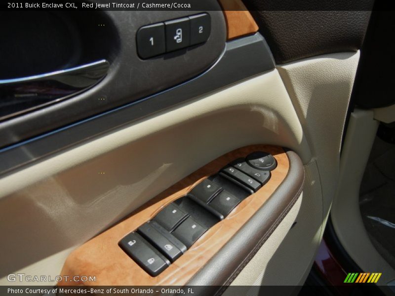 Red Jewel Tintcoat / Cashmere/Cocoa 2011 Buick Enclave CXL