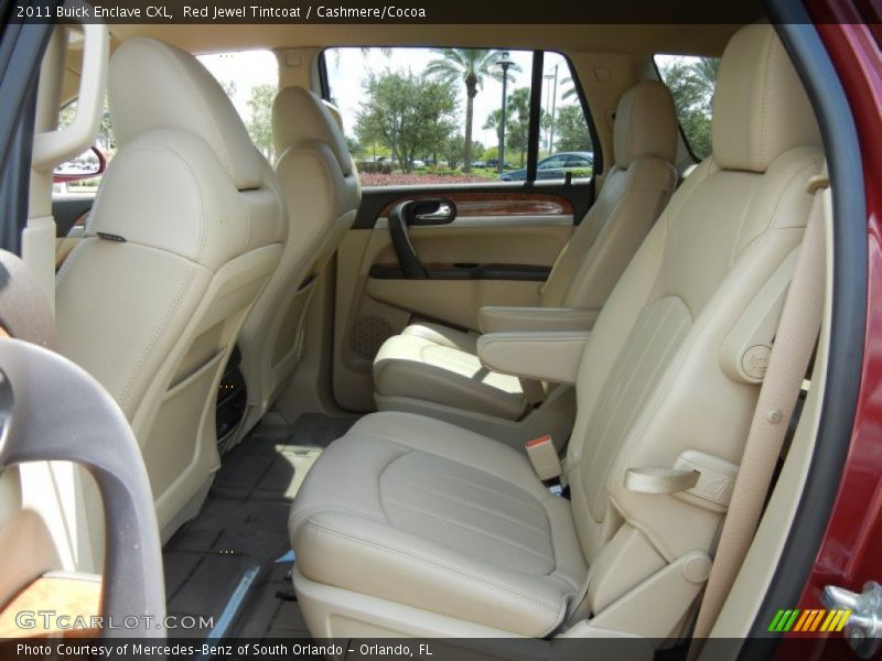 Red Jewel Tintcoat / Cashmere/Cocoa 2011 Buick Enclave CXL