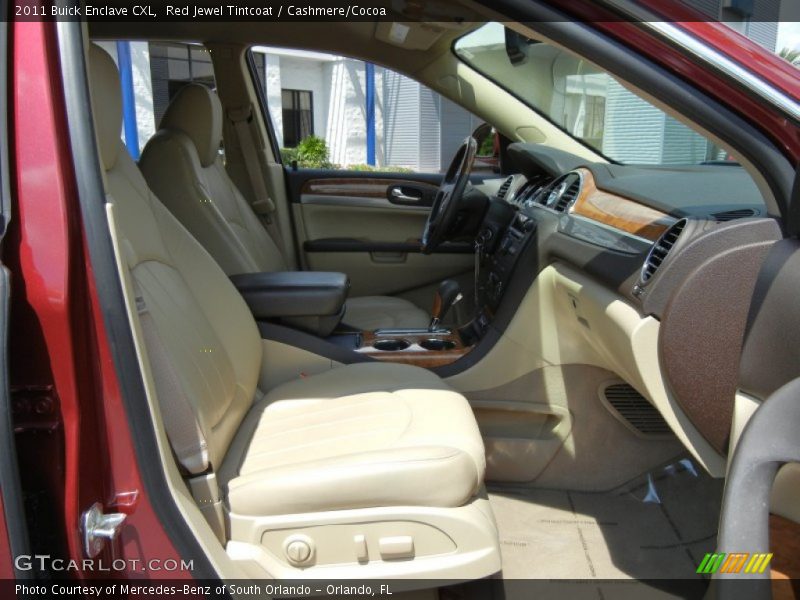 Red Jewel Tintcoat / Cashmere/Cocoa 2011 Buick Enclave CXL