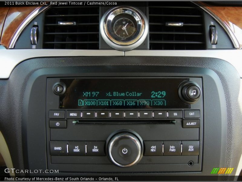 Red Jewel Tintcoat / Cashmere/Cocoa 2011 Buick Enclave CXL