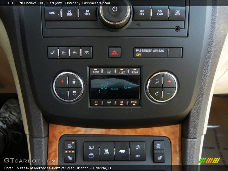 Red Jewel Tintcoat / Cashmere/Cocoa 2011 Buick Enclave CXL