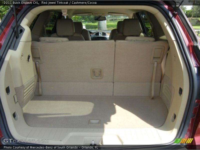 Red Jewel Tintcoat / Cashmere/Cocoa 2011 Buick Enclave CXL
