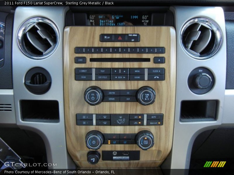 Controls of 2011 F150 Lariat SuperCrew