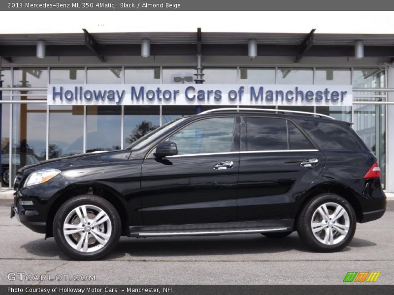 Black / Almond Beige 2013 Mercedes-Benz ML 350 4Matic