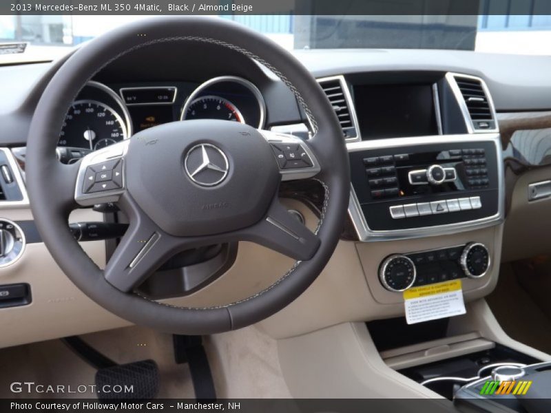 Black / Almond Beige 2013 Mercedes-Benz ML 350 4Matic