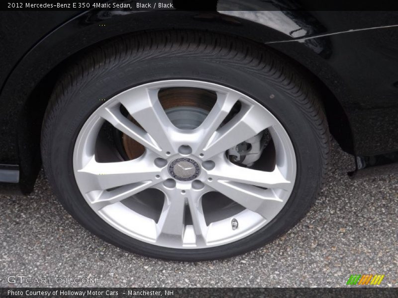 Black / Black 2012 Mercedes-Benz E 350 4Matic Sedan