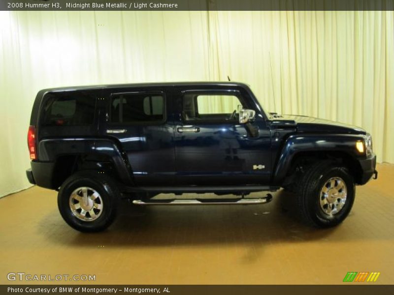 Midnight Blue Metallic / Light Cashmere 2008 Hummer H3