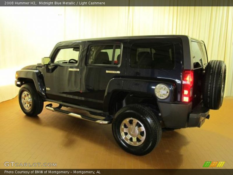Midnight Blue Metallic / Light Cashmere 2008 Hummer H3