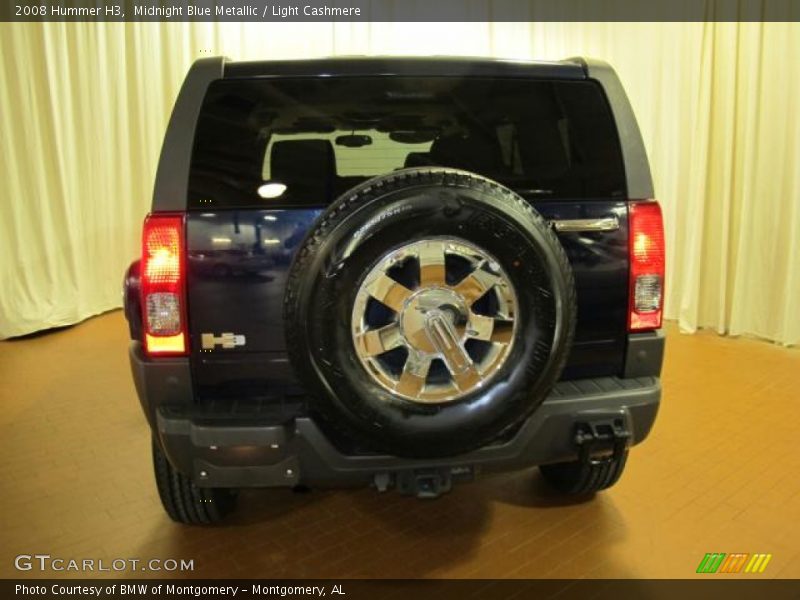 Midnight Blue Metallic / Light Cashmere 2008 Hummer H3