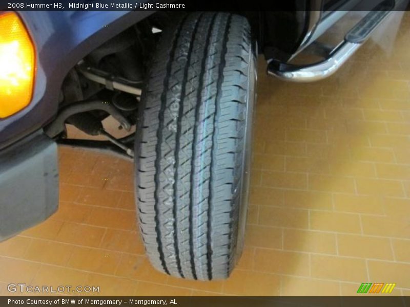 Midnight Blue Metallic / Light Cashmere 2008 Hummer H3