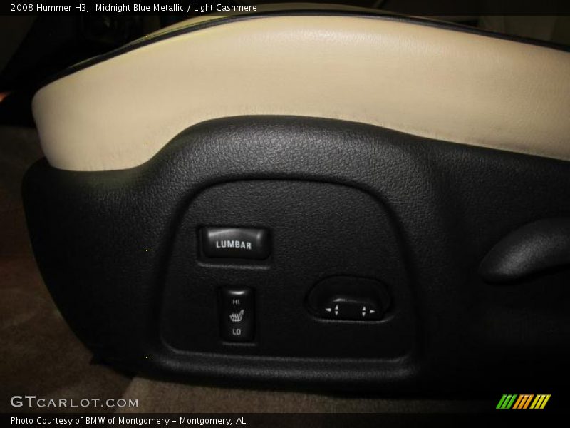 Midnight Blue Metallic / Light Cashmere 2008 Hummer H3