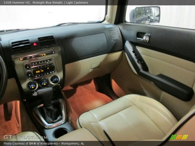 Midnight Blue Metallic / Light Cashmere 2008 Hummer H3