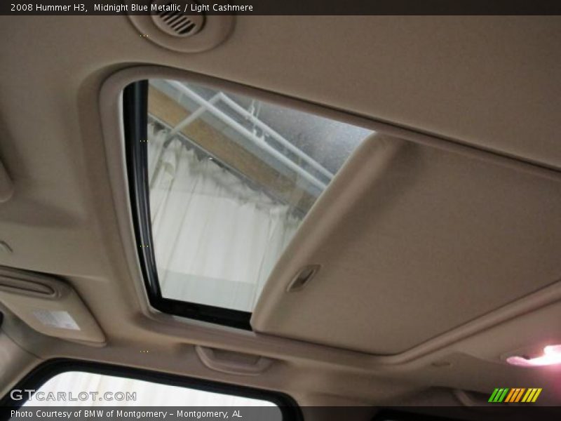 Midnight Blue Metallic / Light Cashmere 2008 Hummer H3