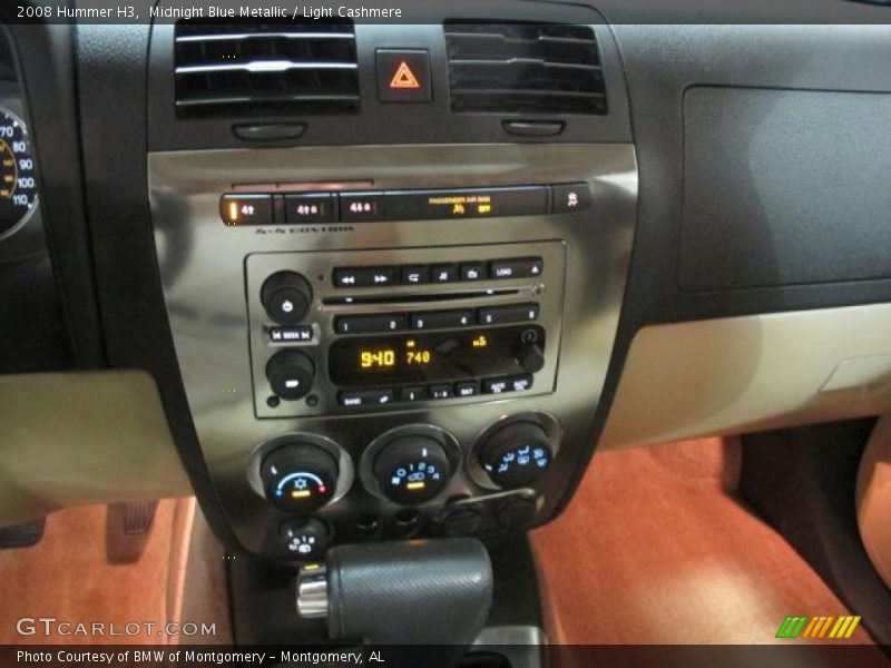 Midnight Blue Metallic / Light Cashmere 2008 Hummer H3