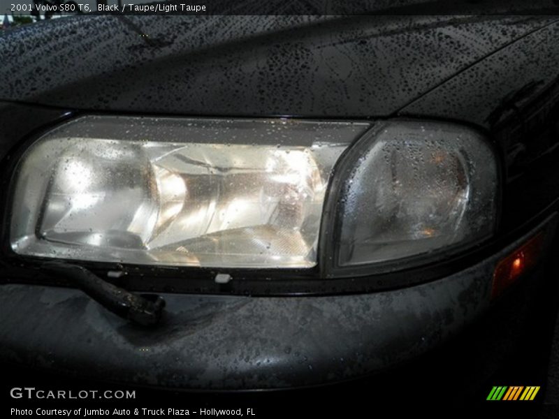 Black / Taupe/Light Taupe 2001 Volvo S80 T6