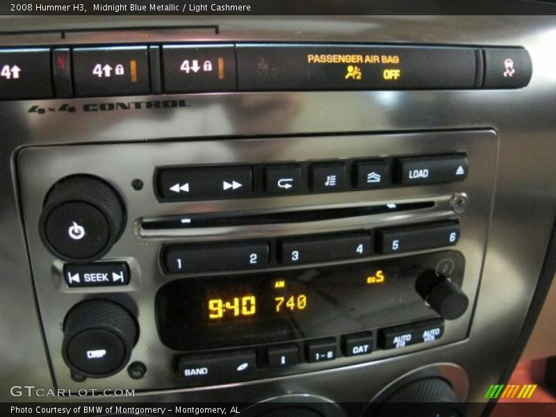 Midnight Blue Metallic / Light Cashmere 2008 Hummer H3