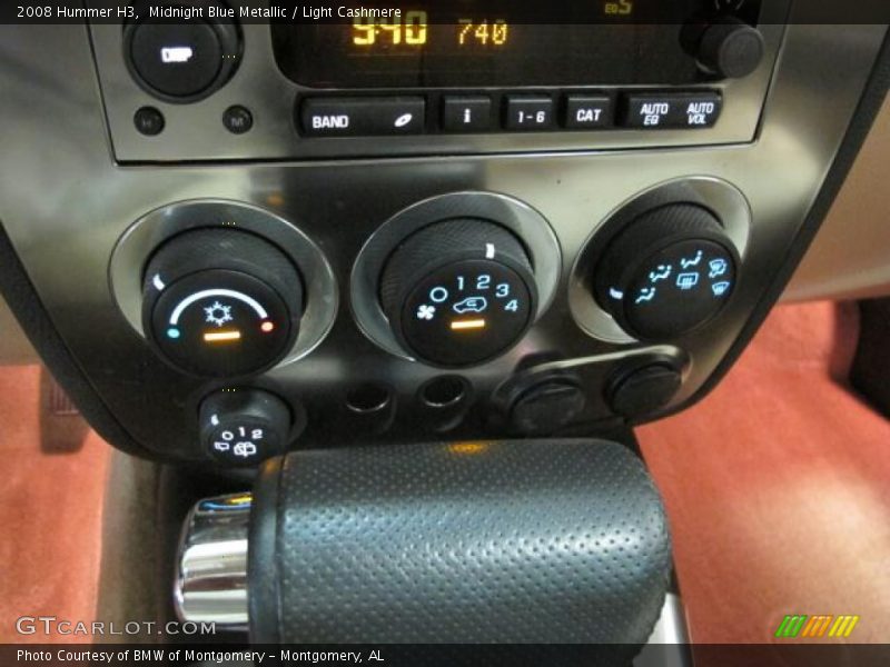Midnight Blue Metallic / Light Cashmere 2008 Hummer H3