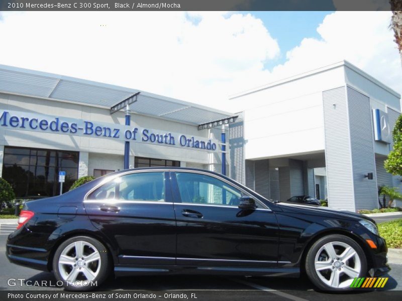 Black / Almond/Mocha 2010 Mercedes-Benz C 300 Sport