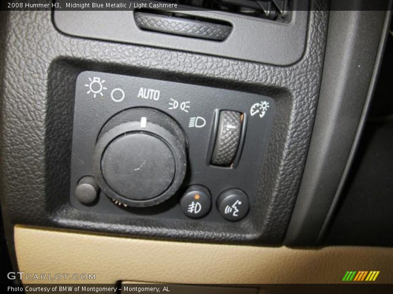 Midnight Blue Metallic / Light Cashmere 2008 Hummer H3