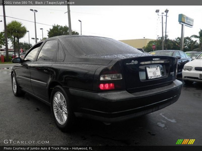 Black / Taupe/Light Taupe 2001 Volvo S80 T6