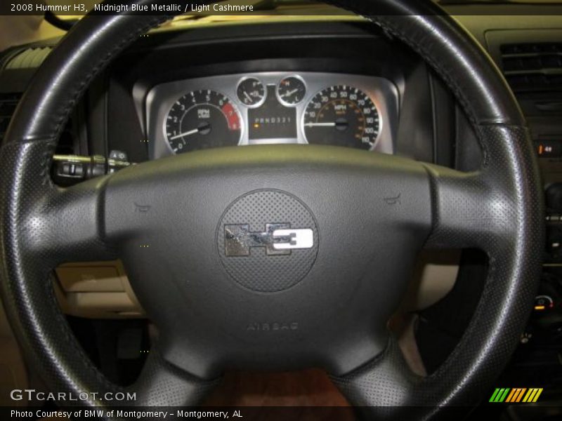 Midnight Blue Metallic / Light Cashmere 2008 Hummer H3