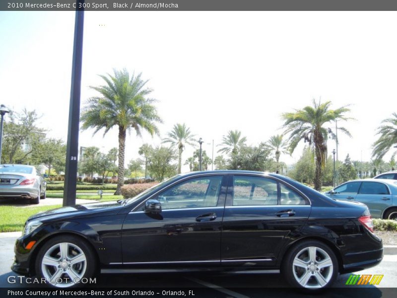 Black / Almond/Mocha 2010 Mercedes-Benz C 300 Sport