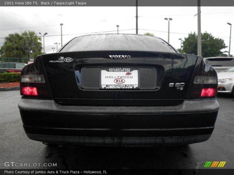 Black / Taupe/Light Taupe 2001 Volvo S80 T6