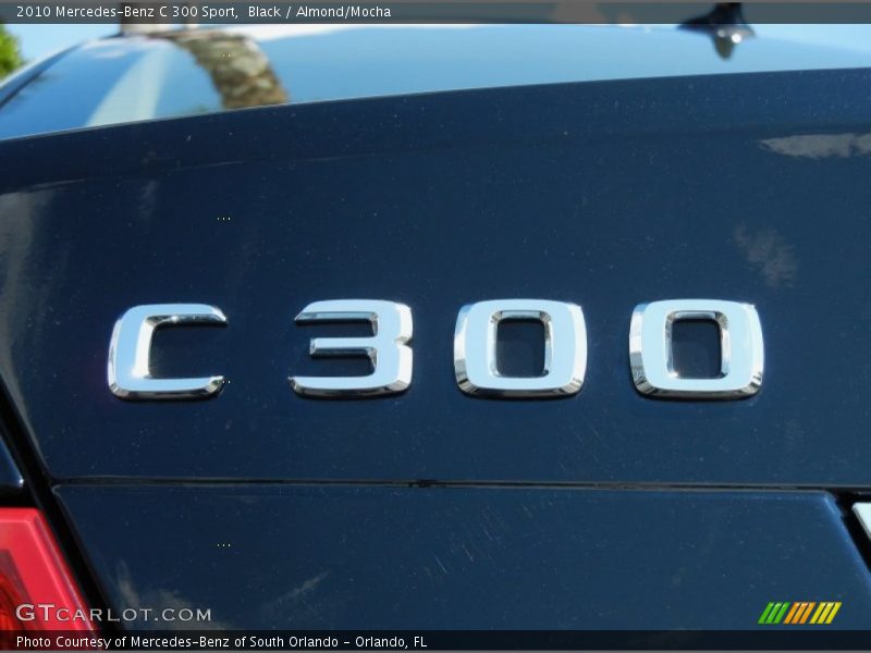 Black / Almond/Mocha 2010 Mercedes-Benz C 300 Sport