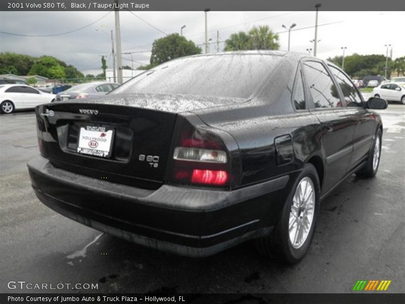 Black / Taupe/Light Taupe 2001 Volvo S80 T6