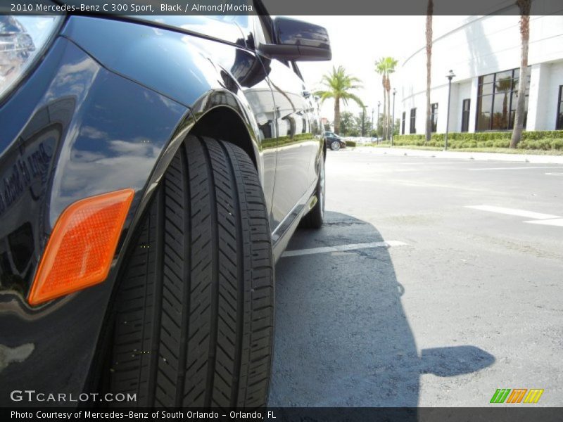 Black / Almond/Mocha 2010 Mercedes-Benz C 300 Sport