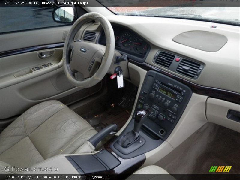 Black / Taupe/Light Taupe 2001 Volvo S80 T6