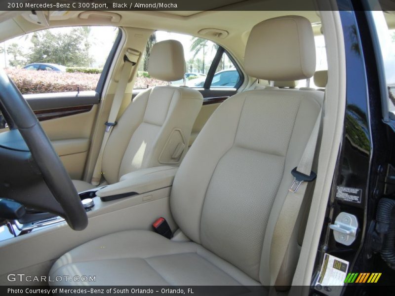 Black / Almond/Mocha 2010 Mercedes-Benz C 300 Sport
