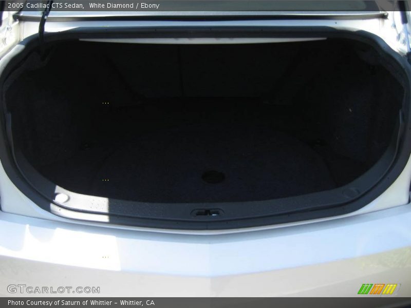 White Diamond / Ebony 2005 Cadillac CTS Sedan