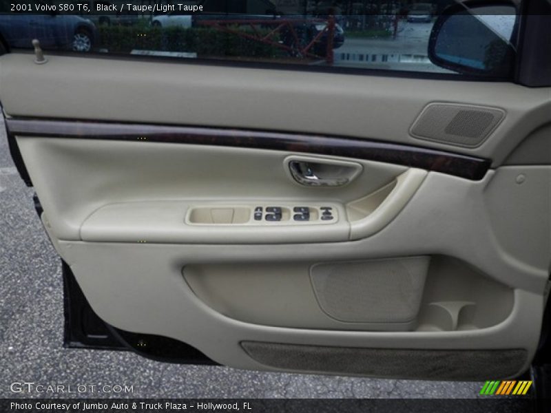 Black / Taupe/Light Taupe 2001 Volvo S80 T6