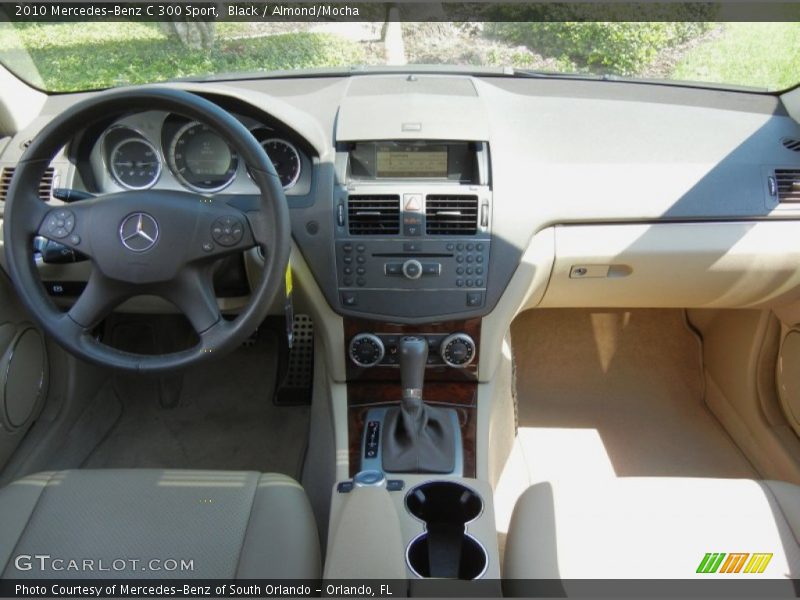 Black / Almond/Mocha 2010 Mercedes-Benz C 300 Sport