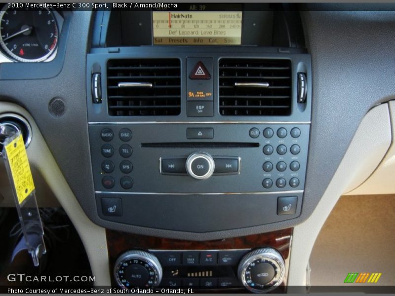 Black / Almond/Mocha 2010 Mercedes-Benz C 300 Sport