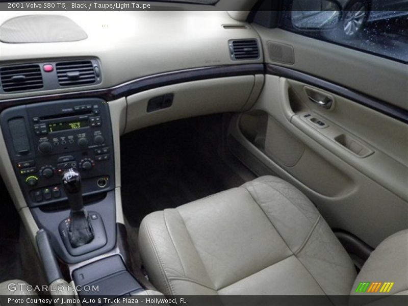 Black / Taupe/Light Taupe 2001 Volvo S80 T6