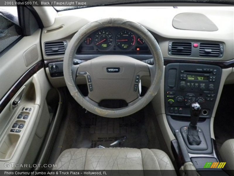 Black / Taupe/Light Taupe 2001 Volvo S80 T6