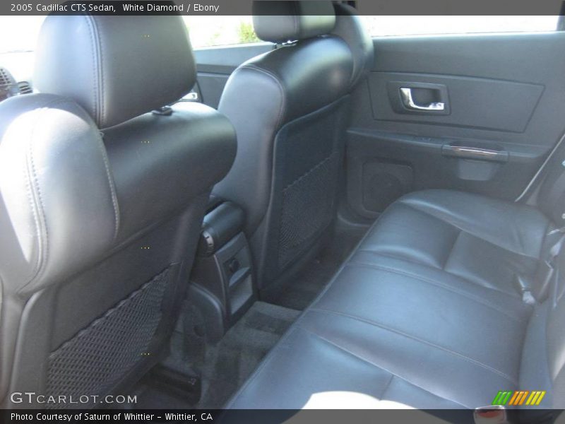 White Diamond / Ebony 2005 Cadillac CTS Sedan