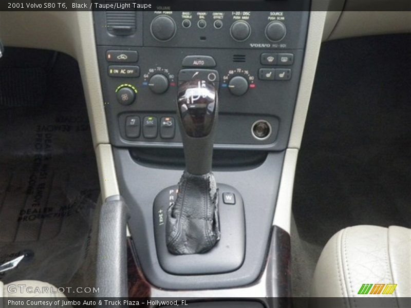 Black / Taupe/Light Taupe 2001 Volvo S80 T6
