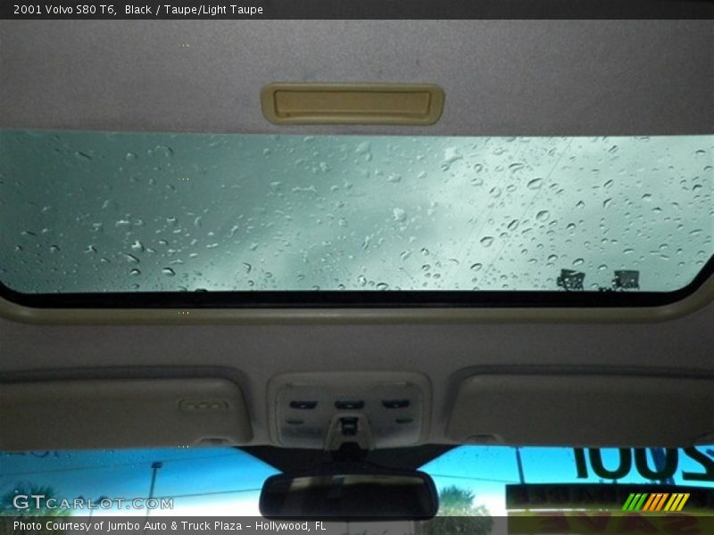 Black / Taupe/Light Taupe 2001 Volvo S80 T6