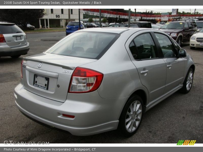 Quicksilver Metallic / Black 2008 Suzuki SX4 Sport Touring Sedan