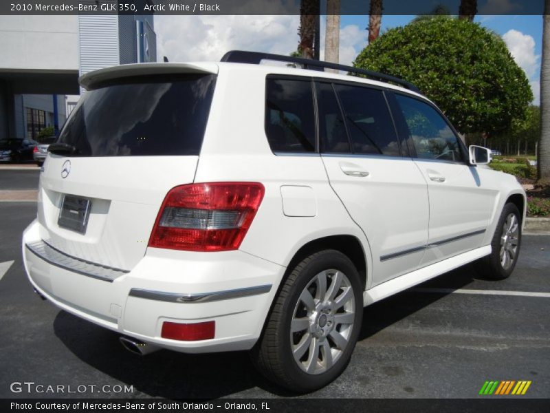Arctic White / Black 2010 Mercedes-Benz GLK 350