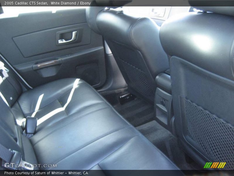 White Diamond / Ebony 2005 Cadillac CTS Sedan