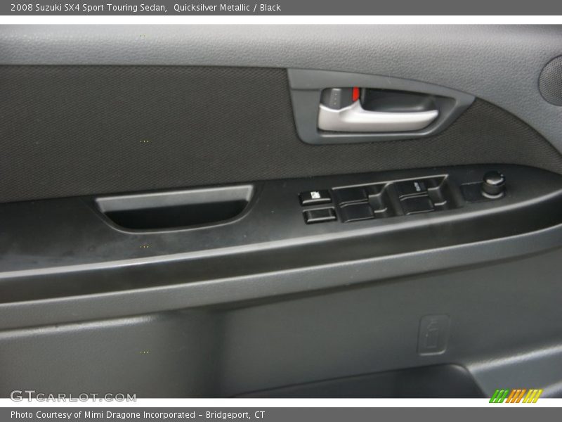 Quicksilver Metallic / Black 2008 Suzuki SX4 Sport Touring Sedan