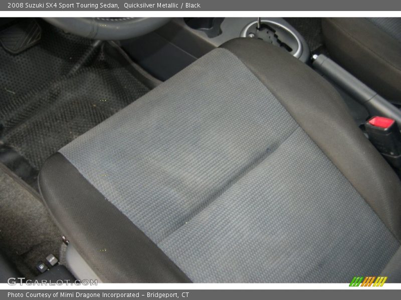 Quicksilver Metallic / Black 2008 Suzuki SX4 Sport Touring Sedan
