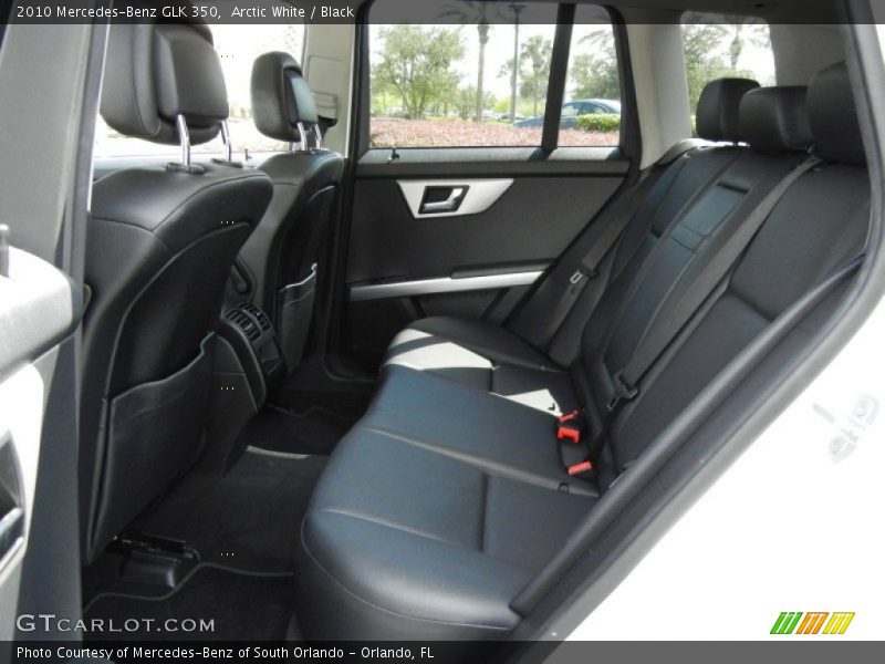 Arctic White / Black 2010 Mercedes-Benz GLK 350