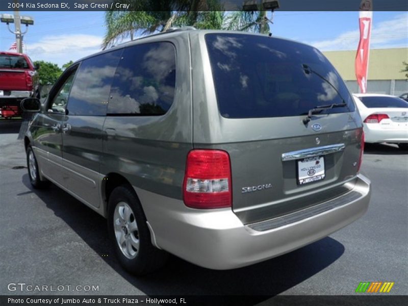 Sage Green / Gray 2004 Kia Sedona EX