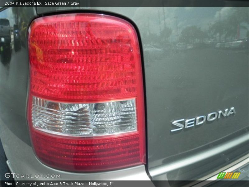 Sage Green / Gray 2004 Kia Sedona EX