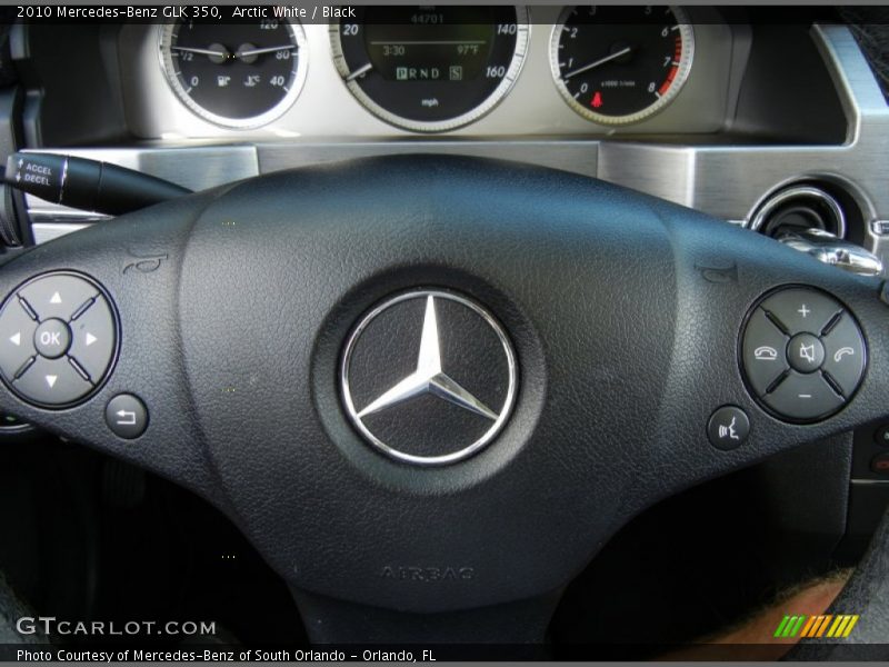Arctic White / Black 2010 Mercedes-Benz GLK 350